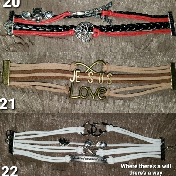 Lot Of 20 Bracelets - Picture 13 of 16